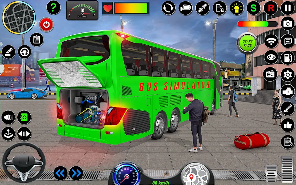 City Bus Simulator 3D Bus Game — Без рекламы и много денег — скриншот 2