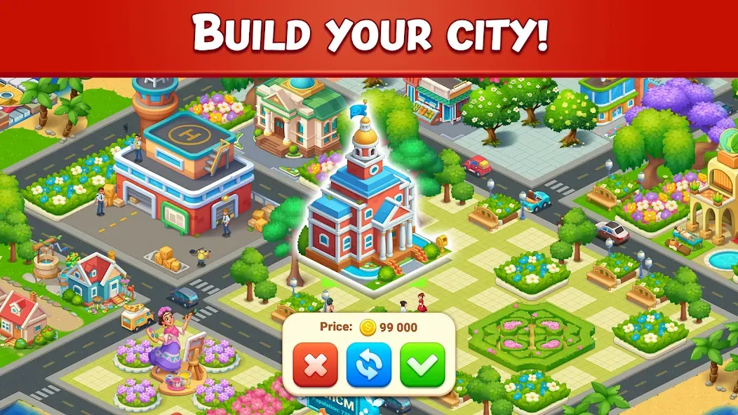Скачать Farm City: Farming & Building на Android — Безлимитные деньги и ресурсы — скриншот 4 Скачать Farm City: Farming & Building на Android — Безлимитные деньги и ресурсы — скриншот 4