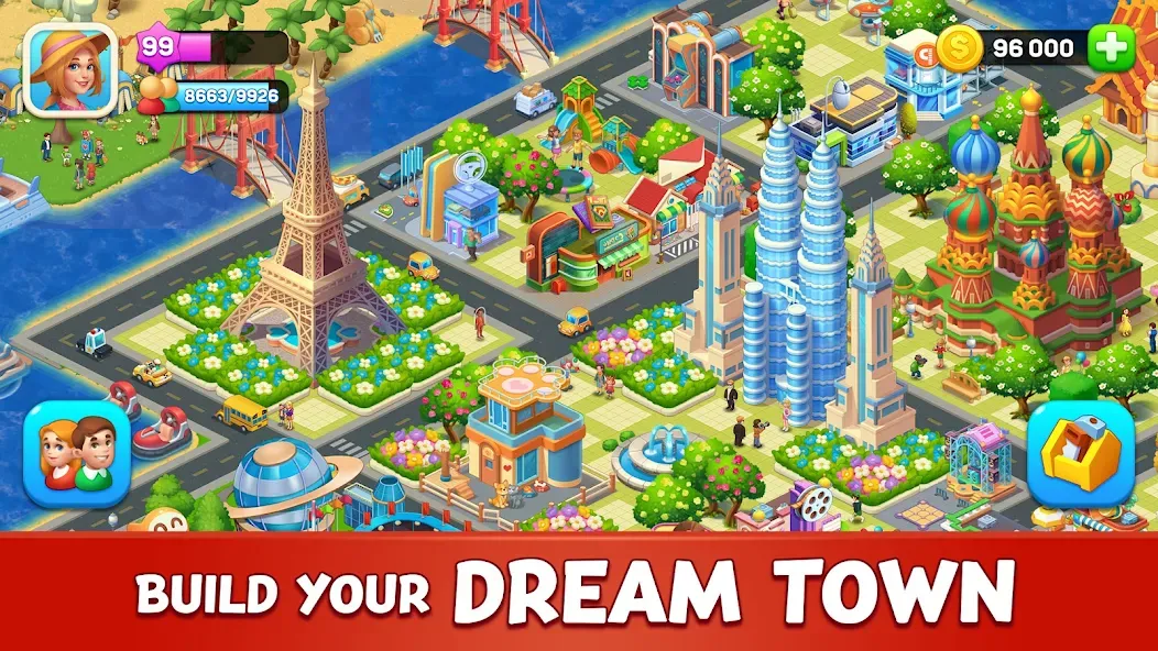 Скачать Farm City: Farming & Building на Android — Безлимитные деньги и ресурсы — скриншот 5 Скачать Farm City: Farming & Building на Android — Безлимитные деньги и ресурсы — скриншот 5
