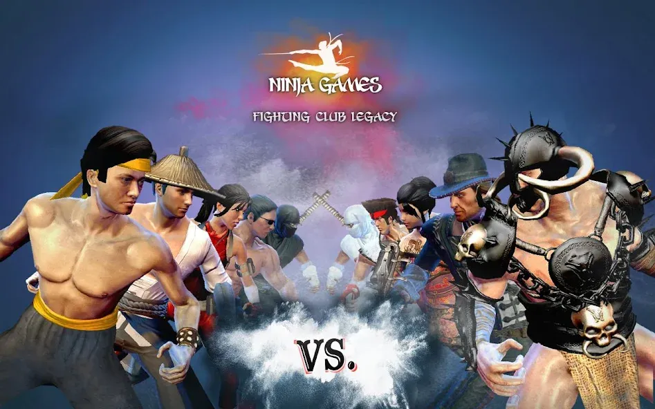 Скачать Ninja Games Fighting: Kung Fu (Мод: Безлимитные деньги и урон) на Андроид — скриншот 5
