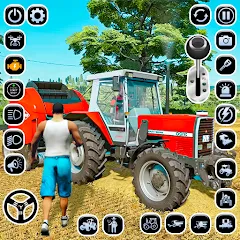 Скачать Farming Games & Tractor Games (Мод: Безлимитные деньги и техника) на Андроид