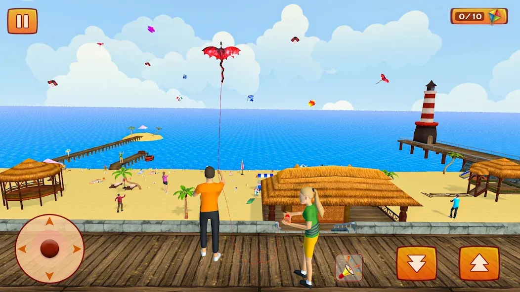 Скачать Kite Game: Kite Flying Game 3D MOD APK — Без рекламы и все уровни открыты — скриншот 1 Скачать Kite Game: Kite Flying Game 3D MOD APK — Без рекламы и все уровни открыты — скриншот 1