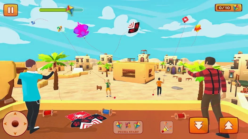 Скачать Kite Game: Kite Flying Game 3D MOD APK — Без рекламы и все уровни открыты — скриншот 2 Скачать Kite Game: Kite Flying Game 3D MOD APK — Без рекламы и все уровни открыты — скриншот 2