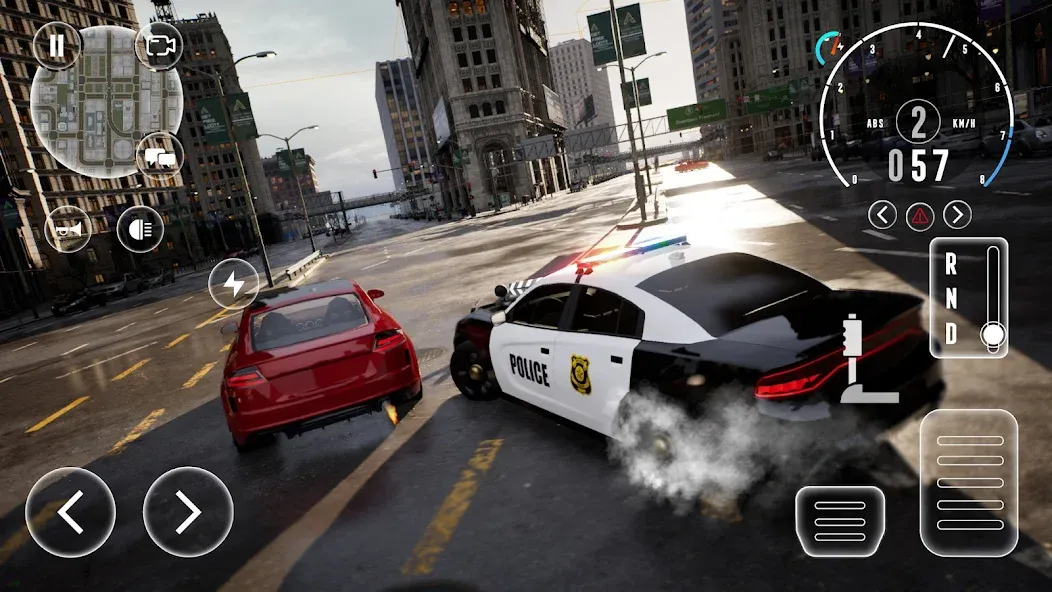 Скачать Police Car Simulator 2023 на Android — Безлимитные деньги и топливо — скриншот 2