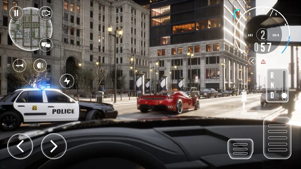 Скачать Police Car Simulator 2023 на Android — Безлимитные деньги и топливо — скриншот 4