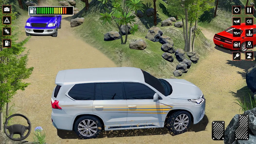 Mountain Climb 4x4 Car Games Mod APK Безлимитные деньги и топливо — Скачать на Андроид — скриншот 1