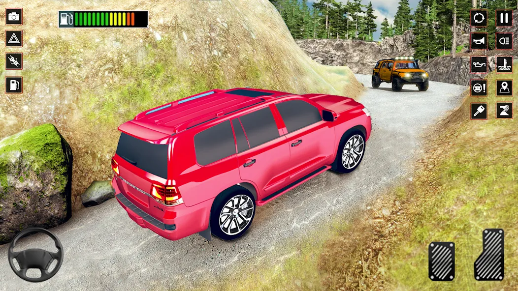 Mountain Climb 4x4 Car Games Mod APK Безлимитные деньги и топливо — Скачать на Андроид — скриншот 2