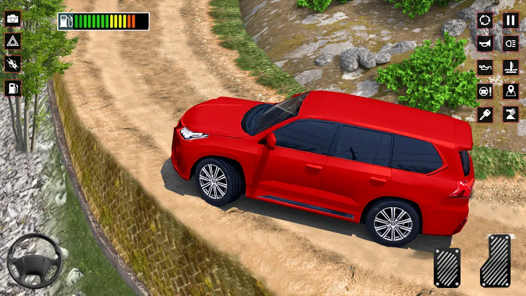 Mountain Climb 4x4 Car Games Mod APK Безлимитные деньги и топливо — Скачать на Андроид — скриншот 4
