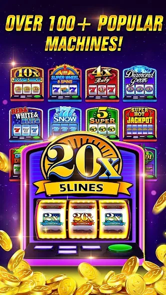 Double Fortune Casino Games MOD APK — Безлимитные монеты и бонусы — скриншот 4
