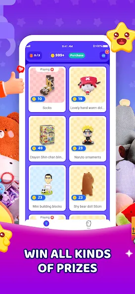 Скачать Claw Eden - Real Claw Machine на Android — Безлимитные монеты и призы — скриншот 2