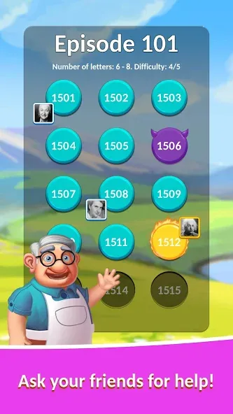 Crocword: Crossword Puzzle на Андроид — Открыты все уровни и подсказки — скриншот 5 Crocword: Crossword Puzzle на Андроид — Открыты все уровни и подсказки — скриншот 5