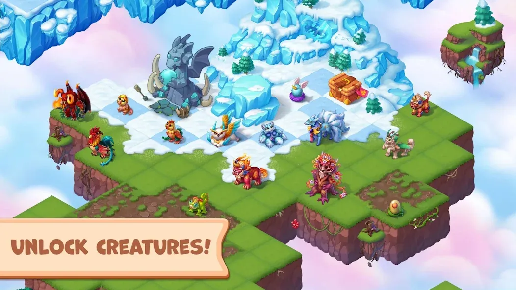 Скачать взломанную Mergest Kingdom: Merge game — Безлимитные ресурсы и ускоренное строительство — скриншот 3