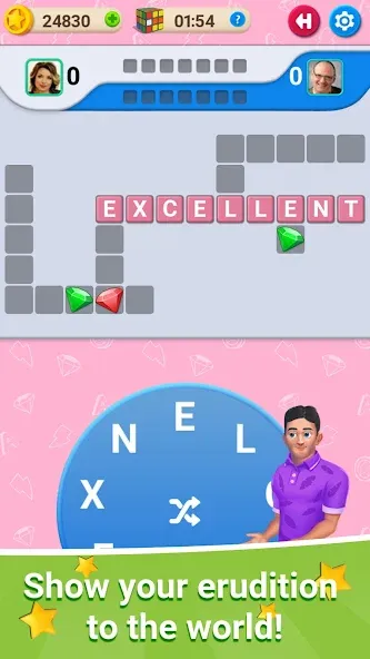 Скачать взломанную Crossword Online: Word Cup — Безлимитные подсказки и монеты — скриншот 1 Скачать взломанную Crossword Online: Word Cup — Безлимитные подсказки и монеты — скриншот 1