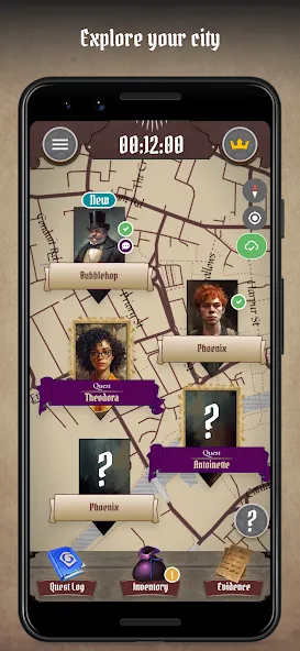 CluedUpp Geogames на Андроид — Мод Безлимитные подсказки и открыты квесты — скриншот 3