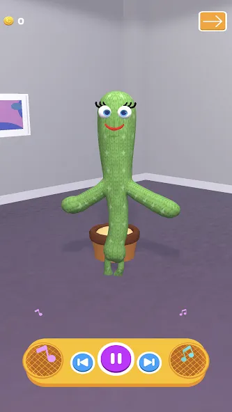 Talking Cactus MOD — Разблокированы все функции кактуса на Андроид — скриншот 2