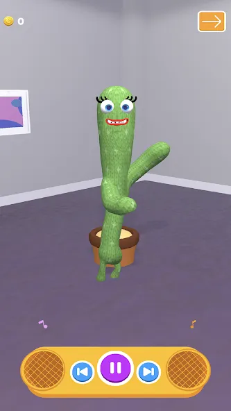 Talking Cactus MOD — Разблокированы все функции кактуса на Андроид — скриншот 5