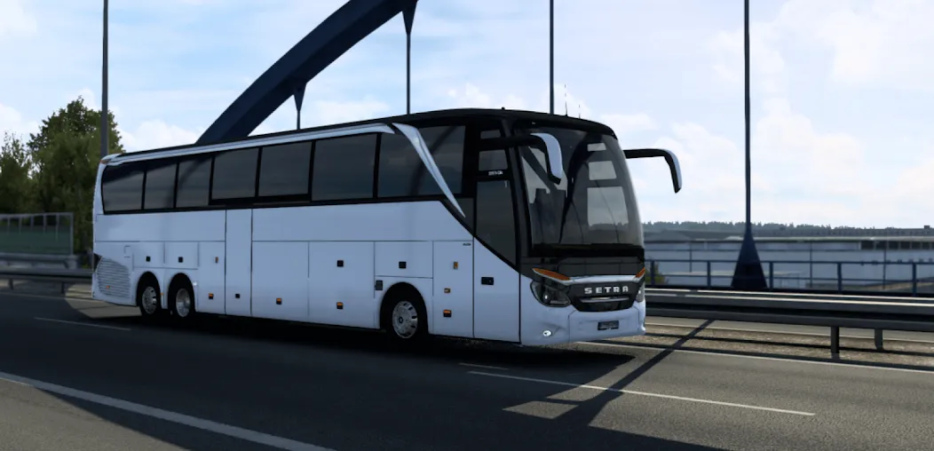 Bus Game Traveling Simulator (Мод Безлимитные деньги и топливо) — скриншот 1