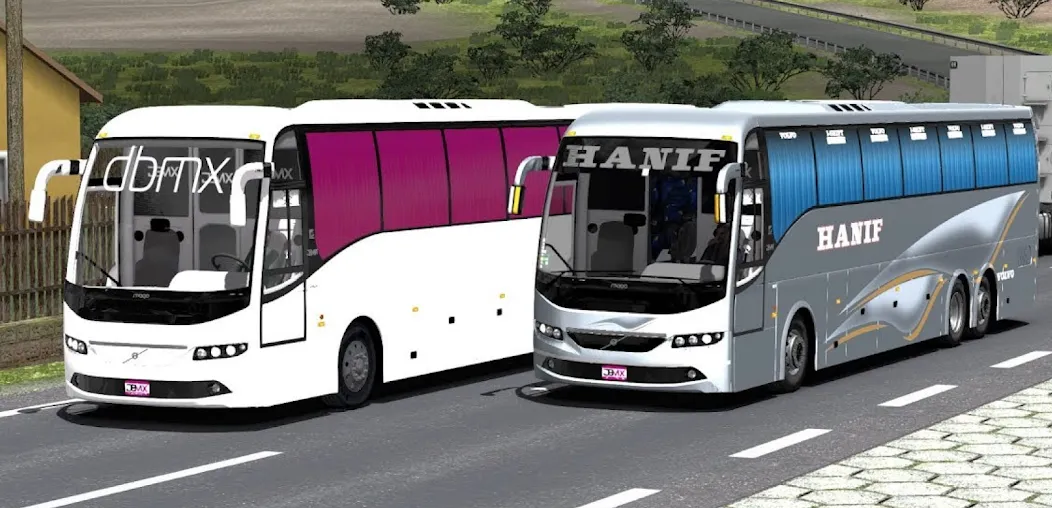 Bus Game Traveling Simulator (Мод Безлимитные деньги и топливо) — скриншот 2