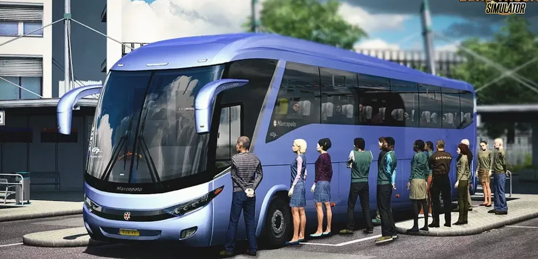 Bus Game Traveling Simulator (Мод Безлимитные деньги и топливо) — скриншот 5
