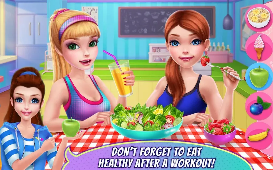 Fitness Girl - Dance & Play MOD APK — Безлимитные монеты и все танцы открыты — скриншот 4 Fitness Girl - Dance & Play MOD APK — Безлимитные монеты и все танцы открыты — скриншот 4