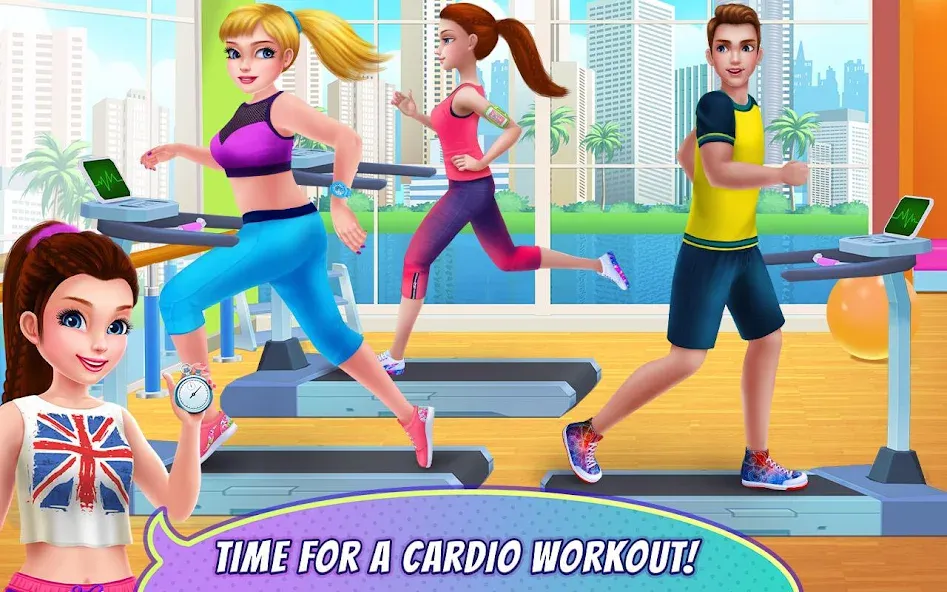 Fitness Girl - Dance & Play MOD APK — Безлимитные монеты и все танцы открыты — скриншот 5 Fitness Girl - Dance & Play MOD APK — Безлимитные монеты и все танцы открыты — скриншот 5