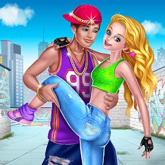 Скачать Hip Hop Battle - Girls vs Boys с модом — Безлимитные деньги и все наряды