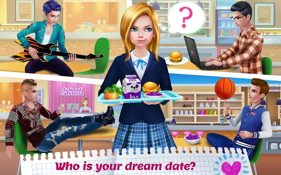 Скачать High School Crush - Love Story на Андроид — Романтические приключения без ограничений — скриншот 2 Скачать High School Crush - Love Story на Андроид — Романтические приключения без ограничений — скриншот 2
