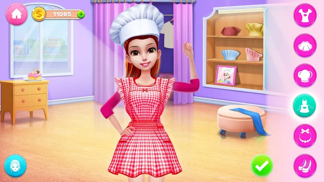 Скачать My Bakery Empire: Bake a Cake — Модификация Безлимитные деньги и ингредиенты — скриншот 5