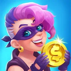 Скачать Coin Gangster - Spin Master (Мод: Безлимитные монеты и усиленные вращения) на Андроид