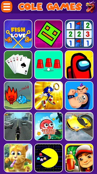 Скачать COLE Games — Модификация Разблокированы все уровни игры — скриншот 5