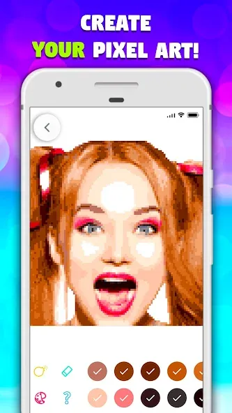 Скачать Pixel Art book・Color by number — Модификация Бесконечные краски и все рисунки открыты — скриншот 5