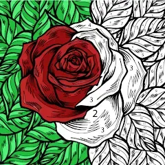 Скачать Color by Number: Coloring Book (Мод: Без рекламы и всё разблокировано) на Андроид