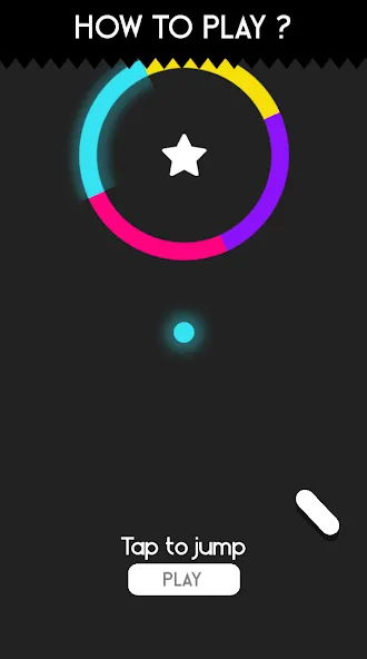 Скачать Color Switch: Endless Play Fun на телефон — Безлимитные жизни и разблокированная игра — скриншот 2