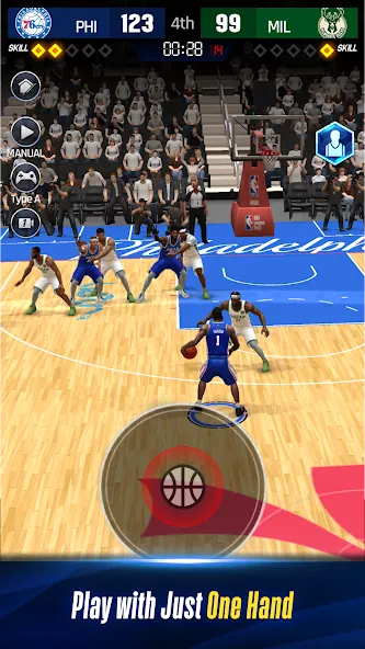 Скачать NBA NOW 24 — Модификация Бесконечные деньги и энергия — скриншот 2