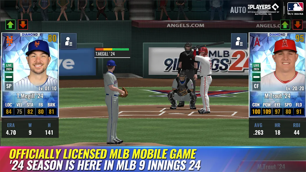 Скачать MLB 9 Innings 24 на Андроид — Безлимитные деньги и энергия — скриншот 2