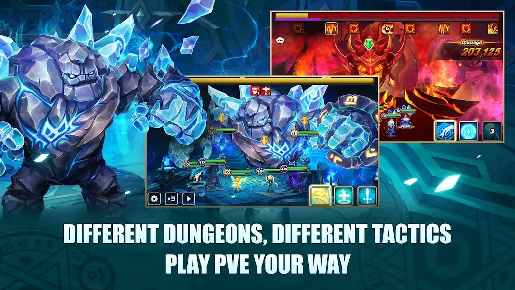 Взломанная Summoners War на Андроид — Безлимитные ресурсы и мощные монстры — скриншот 5