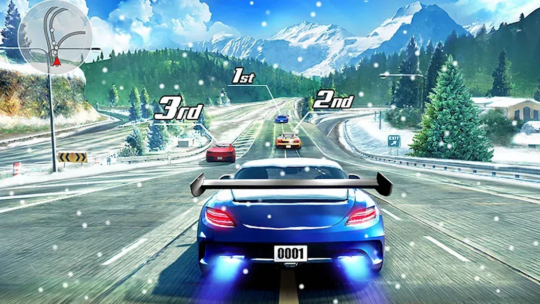 Скачать Street Racing 3D — Модификация Безлимитные деньги и премиум-автомобили — скриншот 1