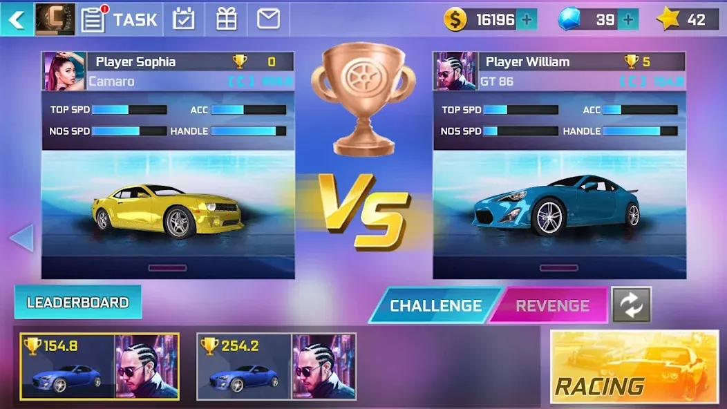 Скачать Street Racing 3D — Модификация Безлимитные деньги и премиум-автомобили — скриншот 3