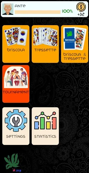 Скачать взлом Briscola & Tressette Online на Андроид — Без рекламы и разблокированы все карты — скриншот 2