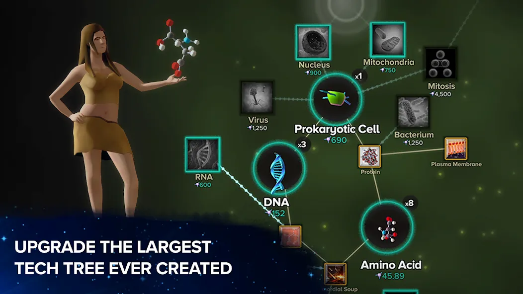 Скачать Cell to Singularity: Evolution — Последняя версия (Безлимитные ресурсы и ускоренная эволюция) — скриншот 5