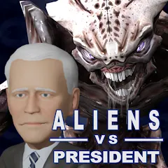 Скачать взлом Aliens vs President на Андроид — Безлимитные деньги и всё разблокировано