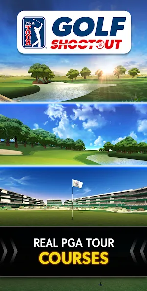 PGA TOUR Golf Shootout — Безлимитные деньги и энергия — скриншот 1