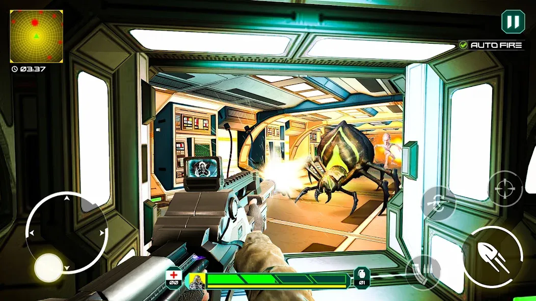 Скачать Alien - Dead Space Alien Games — Безлимитные ресурсы и оружие — скриншот 5
