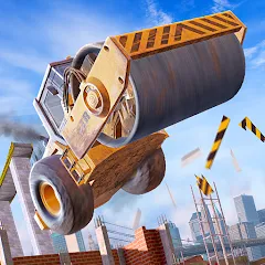 Скачать Construction Ramp Jumping на телефон — Безлимитные деньги и все уровни открыты