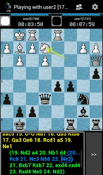 Скачать Chess ChessOK Playing Zone PGN на телефон — Удобный просмотр и анализ партий — скриншот 1