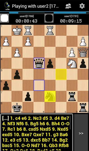 Скачать Chess ChessOK Playing Zone PGN на телефон — Удобный просмотр и анализ партий — скриншот 2