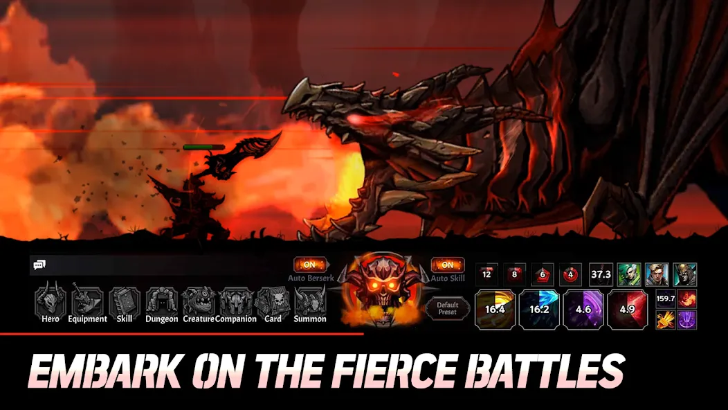 Скачать Idle Berserker: legend of rpg на телефон — Безлимитные ресурсы и мощные герои — скриншот 1 Скачать Idle Berserker: legend of rpg на телефон — Безлимитные ресурсы и мощные герои — скриншот 1