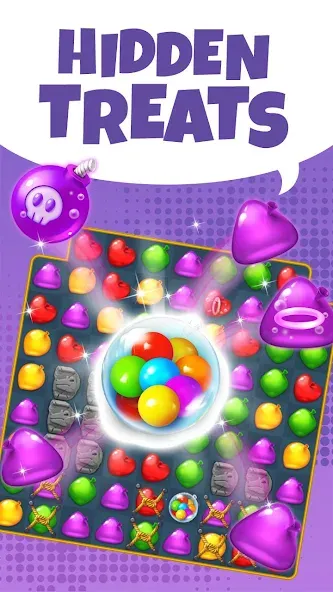 Aqua Blast: Match 3 Puzzle на Андроид — Мод Безлимитные жизни и подсказки — скриншот 3