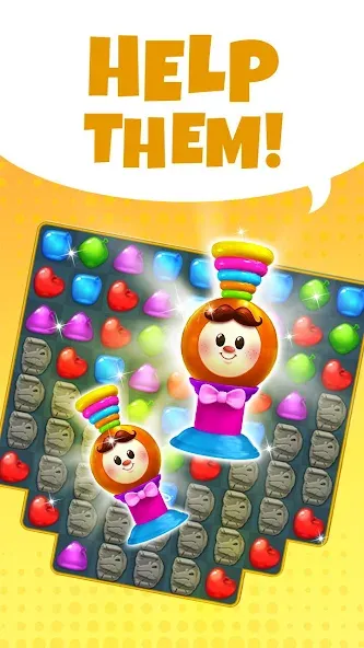 Aqua Blast: Match 3 Puzzle на Андроид — Мод Безлимитные жизни и подсказки — скриншот 4