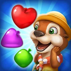 Aqua Blast: Match 3 Puzzle на Андроид — Мод Безлимитные жизни и подсказки